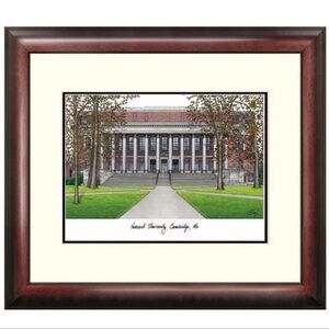 Harvard University Alumnus Framed Lithographic Print – Campus Images MA992 – NIB